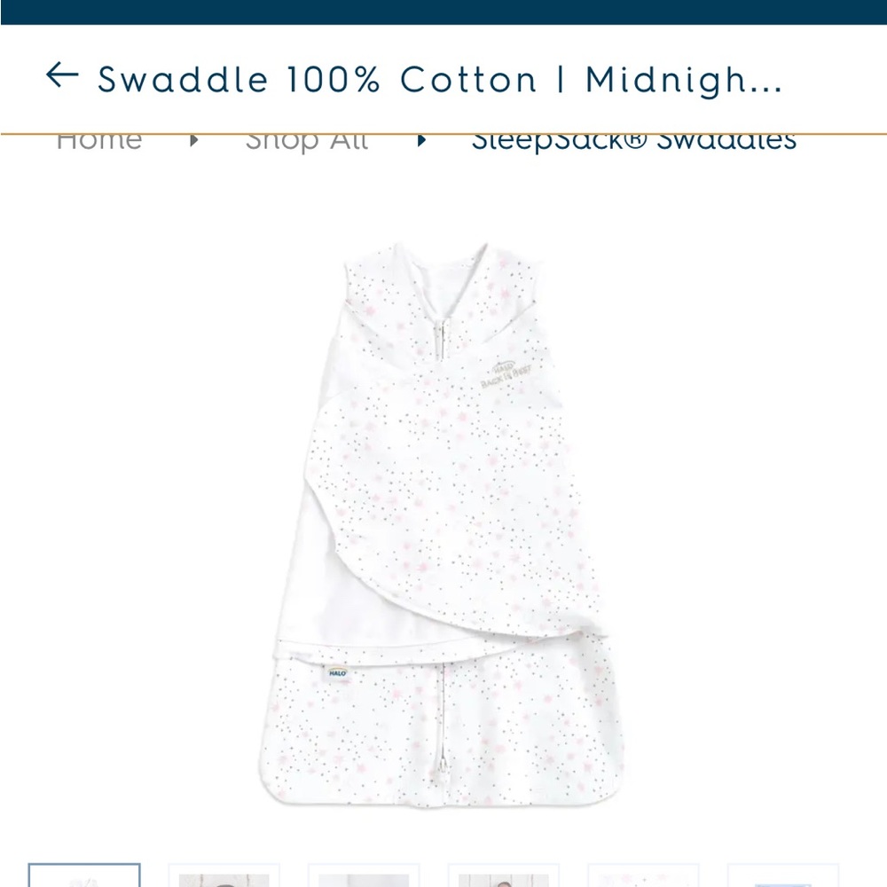 Halo Micro Fleece Swaddle